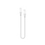 Mobilize Strong Nylon Cable USB-C to USB-C 20cm. 100W White