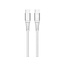 Mobilize Strong Nylon Cable USB-C to USB-C 20cm. 100W White