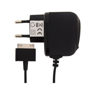 Mobilize Mobilize Premium Travel Charger Apple 30-Pin 1.0A 5W Black Bulk