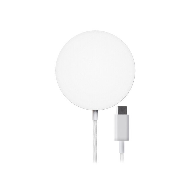 Mobilize Strong Magnetic Wireless Charger Magsafe Compatible 15W White - Acrylic