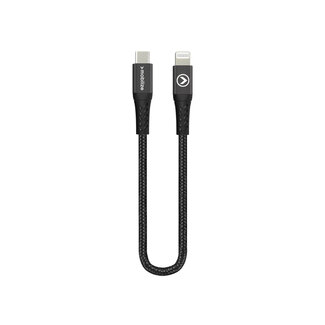 Mobilize Mobilize Strong Nylon Cable USB-C to MFi Lighting 20cm. 60W Black