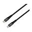 Mobilize Strong Nylon Cable USB-C to MFi Lighting 20cm. 60W Black