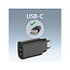 Mobilize Wall Charger 2x USB-C GaN 45W with PD/PPS Black