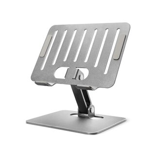Mobilize Mobilize Foldable Aluminium Tablet Stand Silver