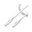 Mobilize Cable USB-C to USB-C 1m. 100W White