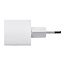 Mobilize Wall Charger USB-C 20W with PD + MFi Lightning Nylon Cable 1.2m White