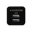 Mobilize Wall Charger 2x USB 24W Black