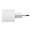 Mobilize Wall Charger USB-C + USB GaN 30W with PD/PPS White