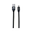 Senza Premium Leather Charge/Sync Cable Micro USB 1.5m. 12W Black