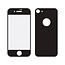 Mobilize Edge-To-Edge Glass Screen Protector Apple iPhone 8 Front and Back Pack Black Full Glue
