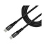 Mobilize Strong Nylon Cable USB-C to MFi Lightning 1m. 60W Black