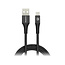 Mobilize Strong Nylon Cable USB to USB-C 1m. 15W Black
