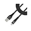 Mobilize Strong Nylon Cable USB to Micro USB 1m. 12W Black