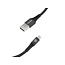 Mobilize Strong Nylon Cable USB to Micro USB 1m. 12W Black