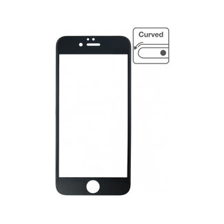 Mobilize Mobilize Edge-To-Edge Glass Screen Protector Apple iPhone 6/6S Black Full Glue