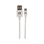 Mobilize Car Charger 2x USB 24W + USB to Apple MFi Lighting Cable 1m. White