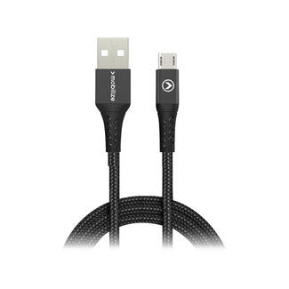 Mobilize Mobilize Strong Nylon Cable USB to Micro USB 2m. 12W Black