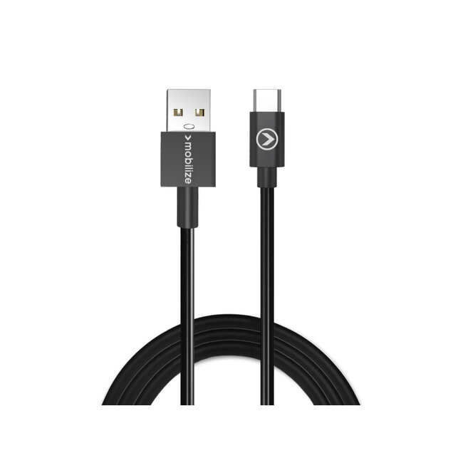 Mobilize Charge/Sync Cable USB-C 1m. 15W Black