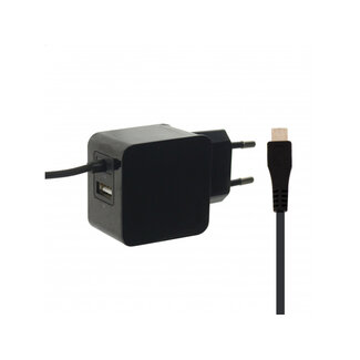 Mobilize Mobilize Wall Charger USB + Micro USB 15W 1m. Black
