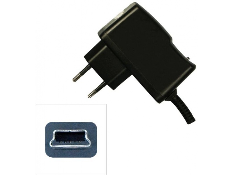 Xccess Xccess Travel Charger Mini USB 800 mA Black afbeelding