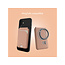 My Style MagSafe Compatible Magnet Card Holder with Stand Function Soft Pink