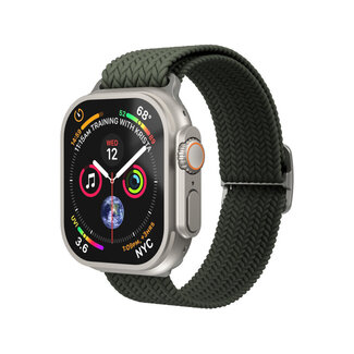 Vonmählen Vonmählen Woven Loop For Apple Watch 44 - 45 - 46 - 49mm One Size Olive