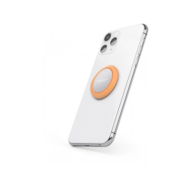 Vonmählen Backflip Signature Phone Grip + Magnetic Dot Peach