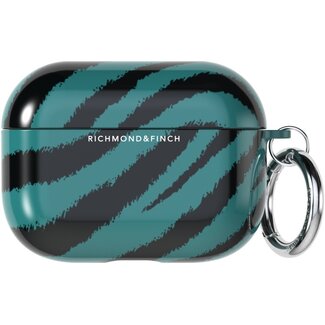Richmond & Finch Richmond & Finch Freedom Series Apple Airpod Pro Emerald Zebra