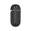 Valenta Leather Snap Case Apple Airpods Gen 1/2 Black