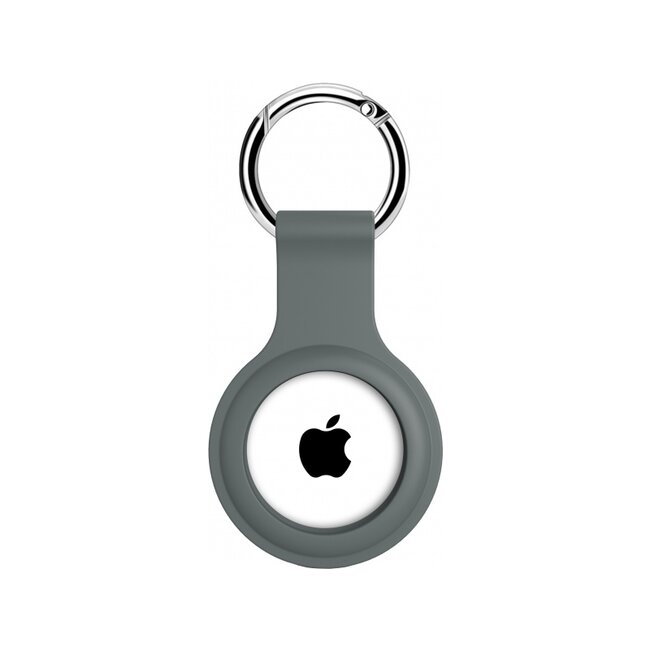 Xccess Silicon Airtag Keychain Advanced Ash