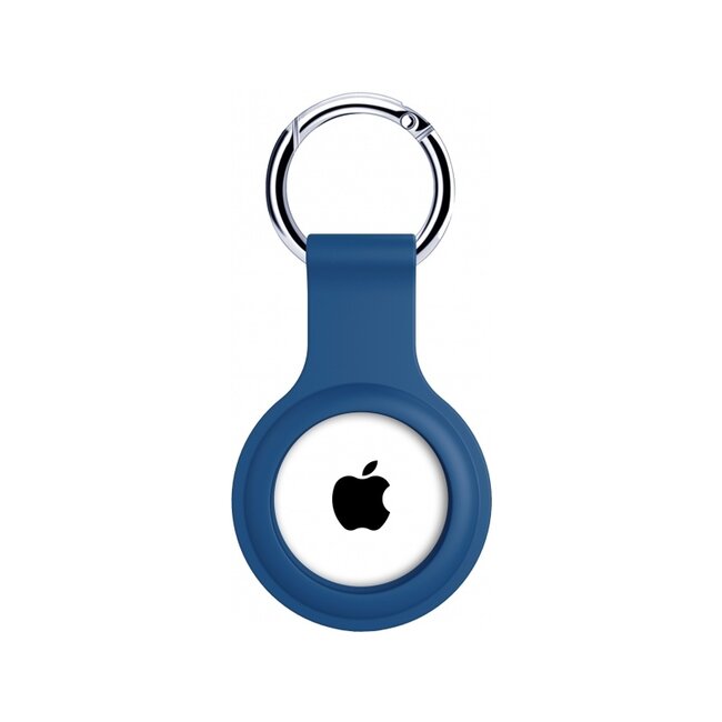 Xccess Silicon Airtag Keychain Lake Blue