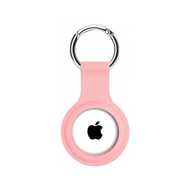 Xccess Silicon Airtag Keychain Pink