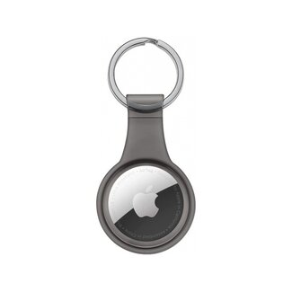 Xccess Xccess TPU Airtag Keychain Transparent Black