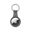 Xccess TPU Airtag Keychain Transparent Black