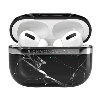 Richmond & Finch Richmond & Finch Freedom Series Apple Airpod Pro Black Marble/Silver