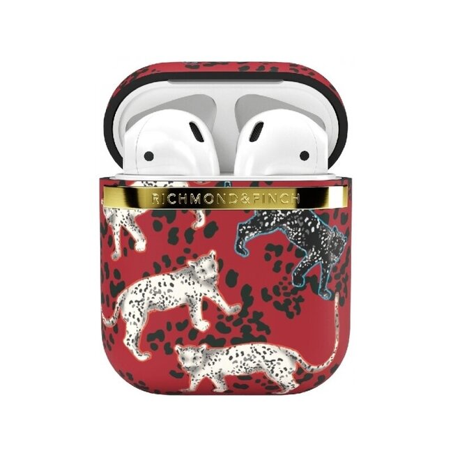 Richmond & Finch Freedom Series Apple Airpod Samba Red Leopard