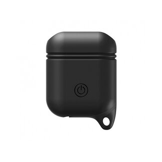 Xccess Xccess Shockproof Silicone Case with Hook for Apple Airpods Black
