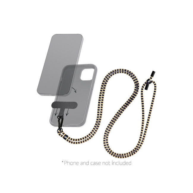 Mobilize Nylon Lanyard Blue/Beige