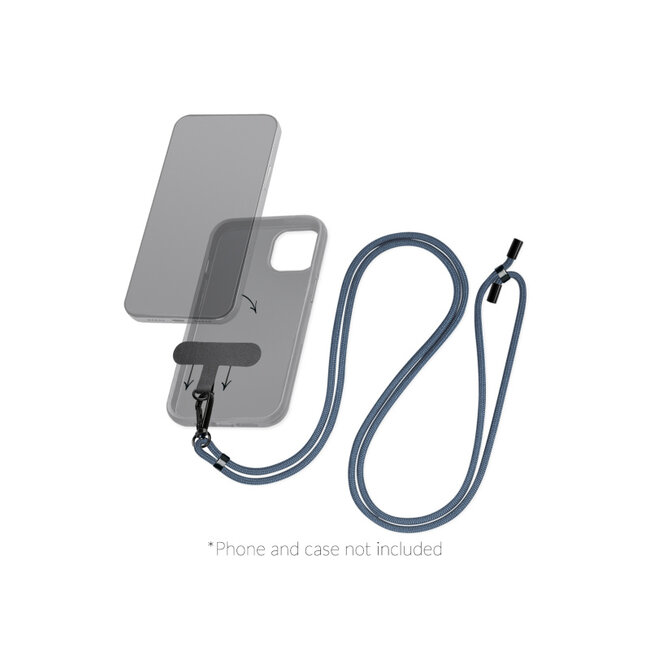 Mobilize Nylon Lanyard Blue
