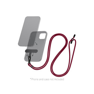 Mobilize Mobilize Nylon Lanyard Bordeaux