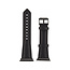 Senza Pure Leather Strap Apple Watch 42mm Deep Black