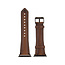 Senza Desire Leather Strap Apple Watch 38mm Burned Cognac