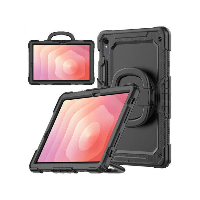Mobilize Rotating Defender Case Stand Function for Samsung Galaxy Tab S11  Black