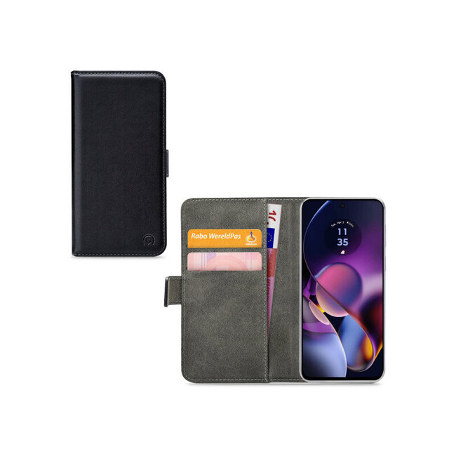 Mobilize Classic Gelly Wallet Book Case Motorola Moto G54 Power Black