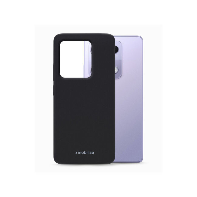 Mobilize Rubber Gelly Case Xiaomi Redmi Note 14S Matt Black