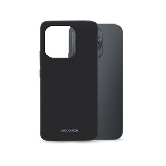 Mobilize Mobilize Rubber Gelly Case Honor 400 Lite Matt Black