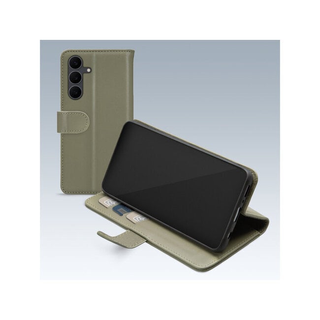 Mobilize Premium Gelly Wallet Book Case Samsung Galaxy S25 FE Green