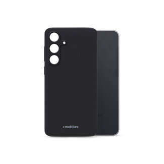 Mobilize Mobilize Rubber Gelly Case Samsung Galaxy S25 FE Matt Black