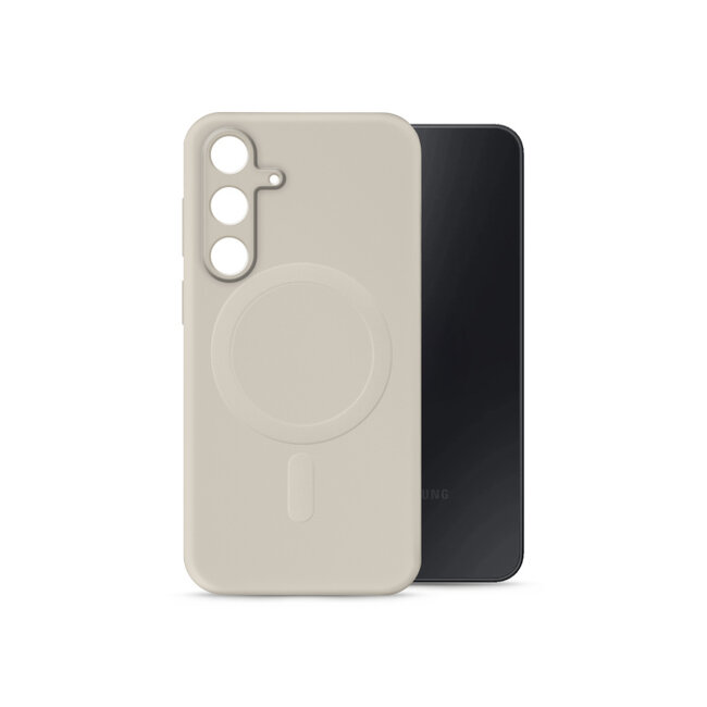 My Style Protective Flex Magsafe Compatible Case for Samsung Galaxy S25 FE 5G Antique White