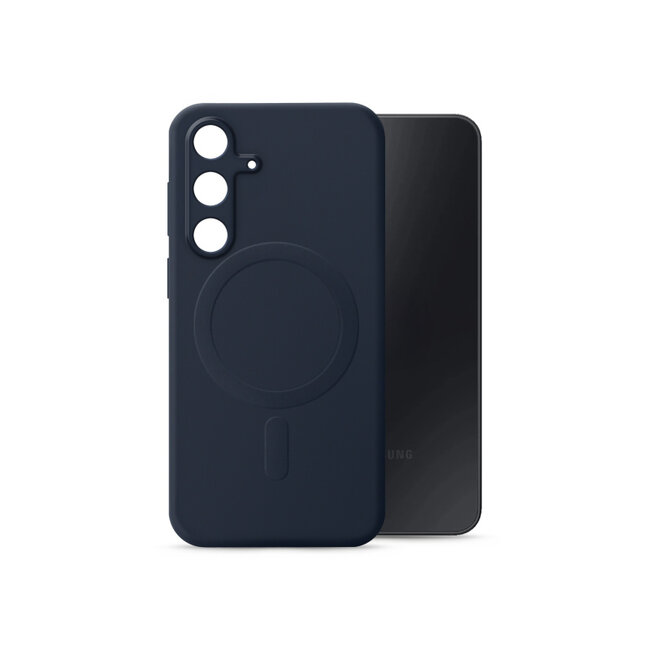 My Style Protective Flex Magsafe Compatible Case for Samsung Galaxy S25 FE 5G Midnight Blue